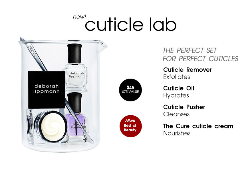 Deborah Lippmann Cuticle Lab News BeautyAlmanac
