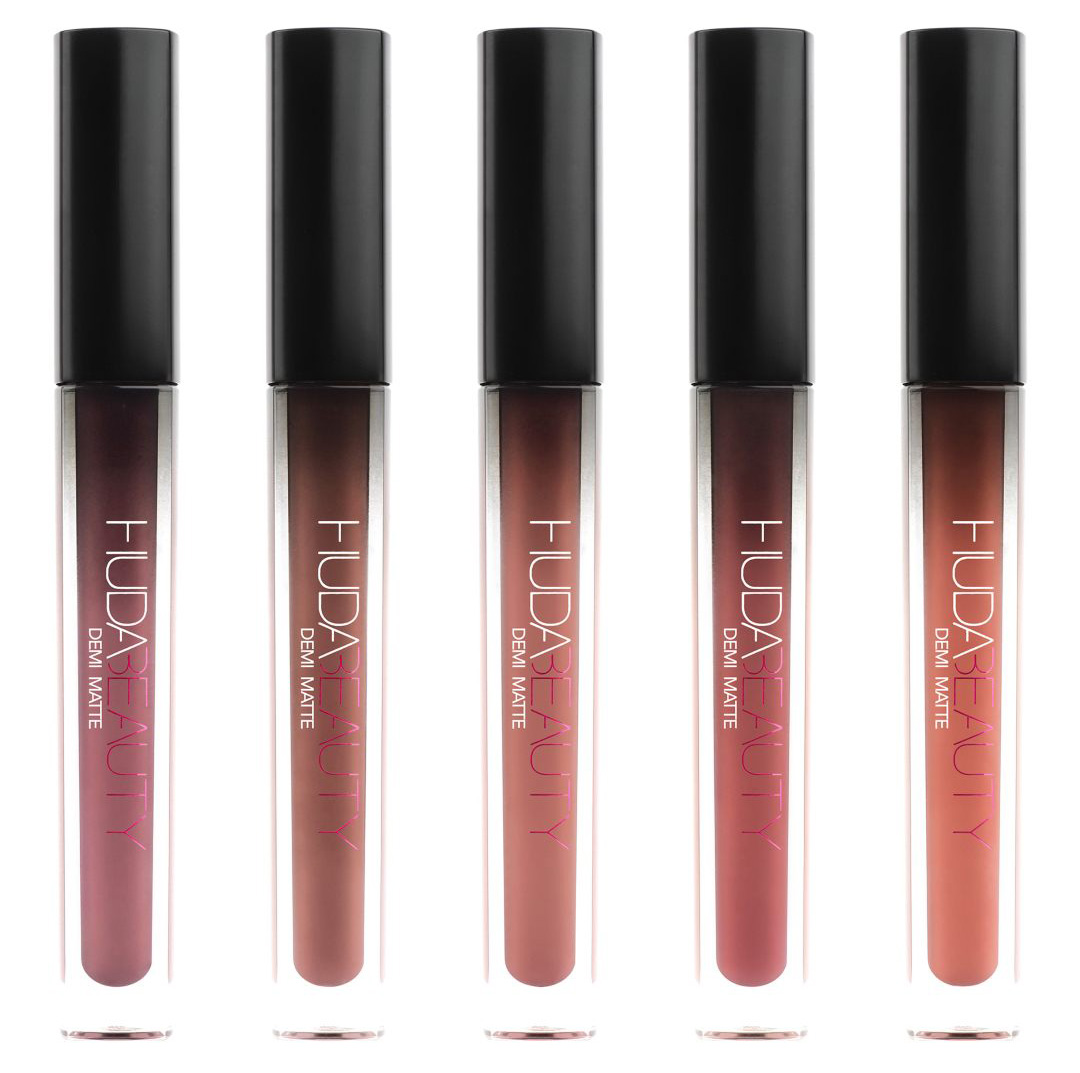 3 Huda Beauty Demi Matte Lipstick