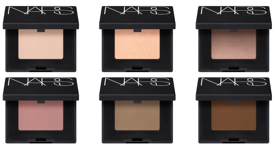 4 nars eyeshadows