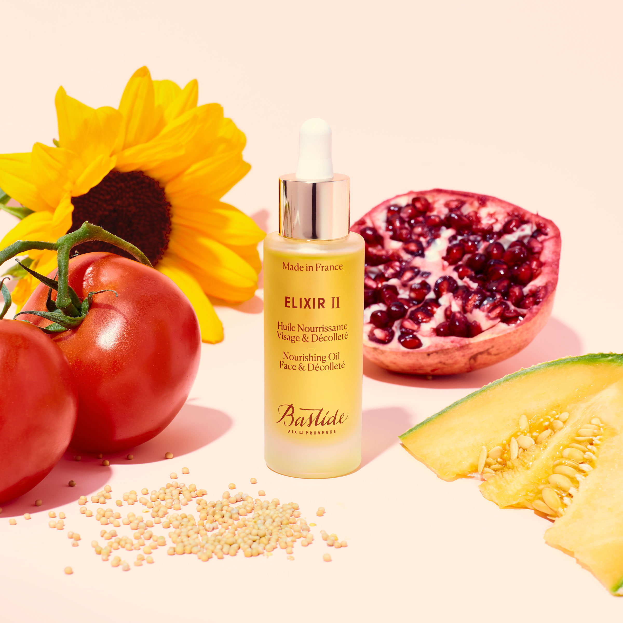Bastide Nourishing Oil Face and Decollete dead nature