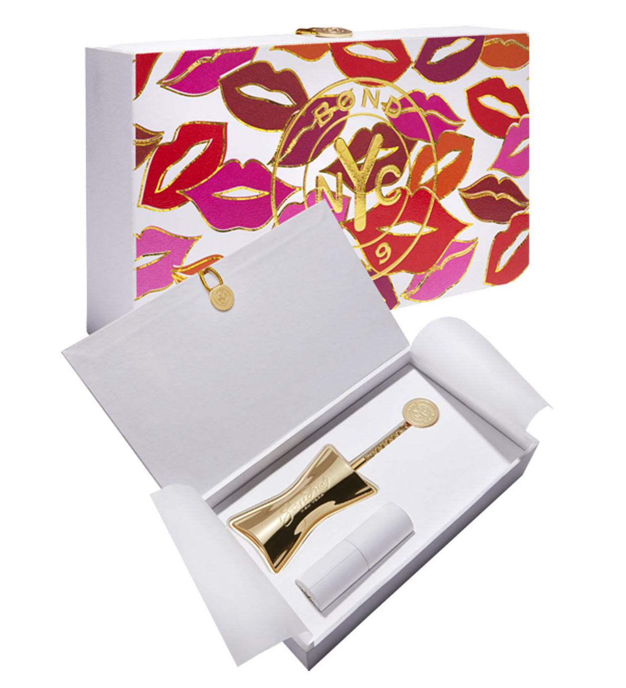 Bond No.9 New york lips set - Gold keepsake lipstick plus additional refill