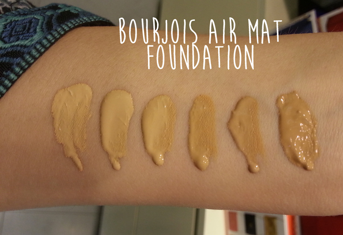 Bourjois-Air-Matte-Foundation-Swatches