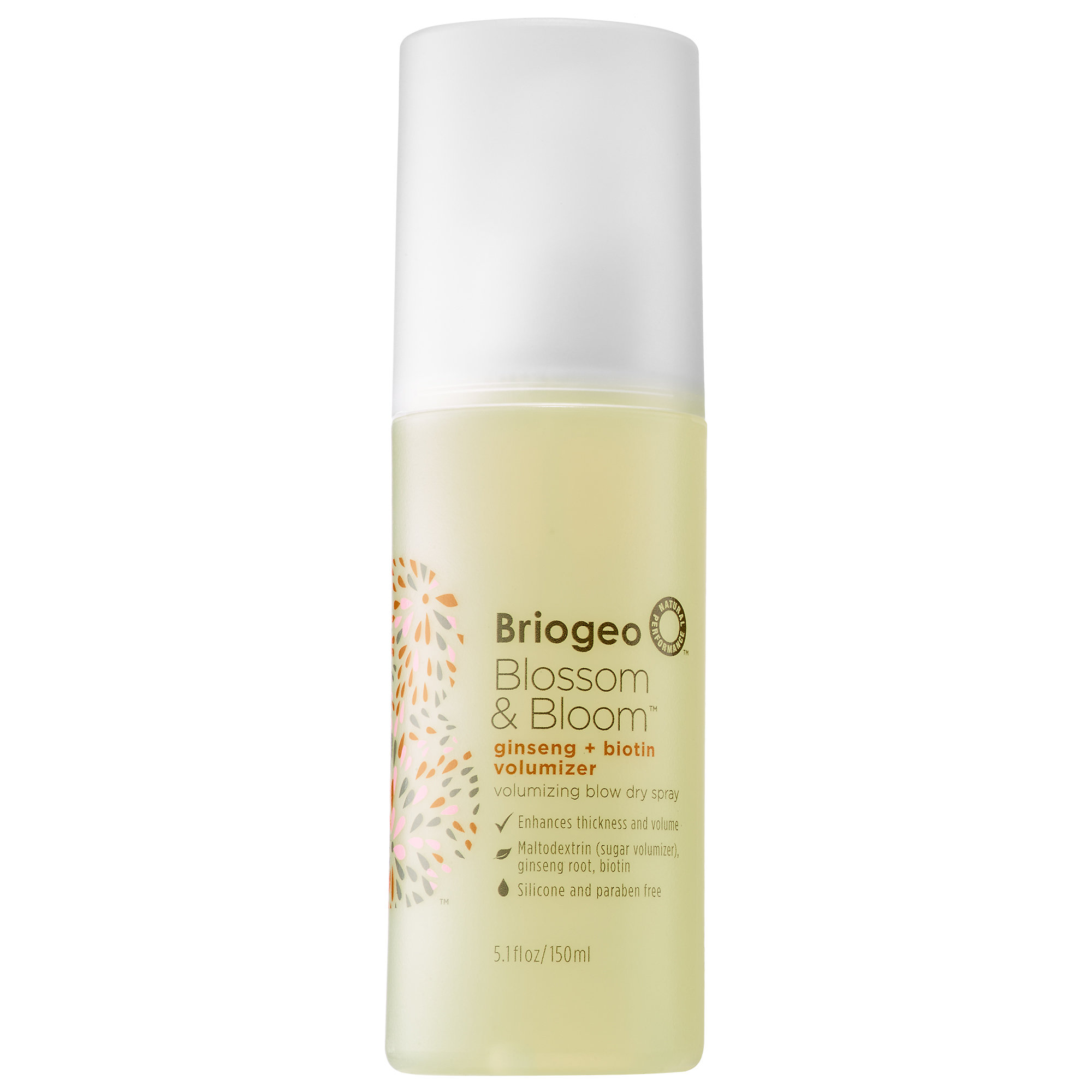 Briogeo Blossom & Bloom Maltodextrin & Ginseng Volumizing Spray 