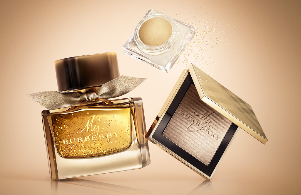 Burberry Festive Beauty Collection EDP Solid Perfume Perfumed Luminising Powder