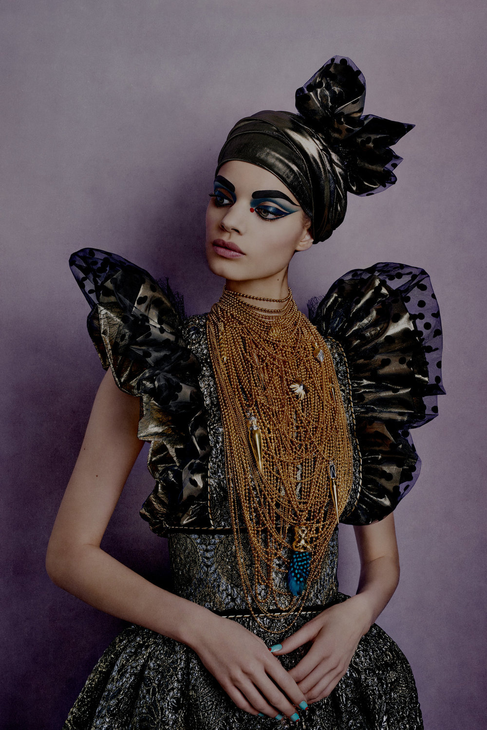 Christian Louboutin Les Yeux Noirs collection eye looks (1)