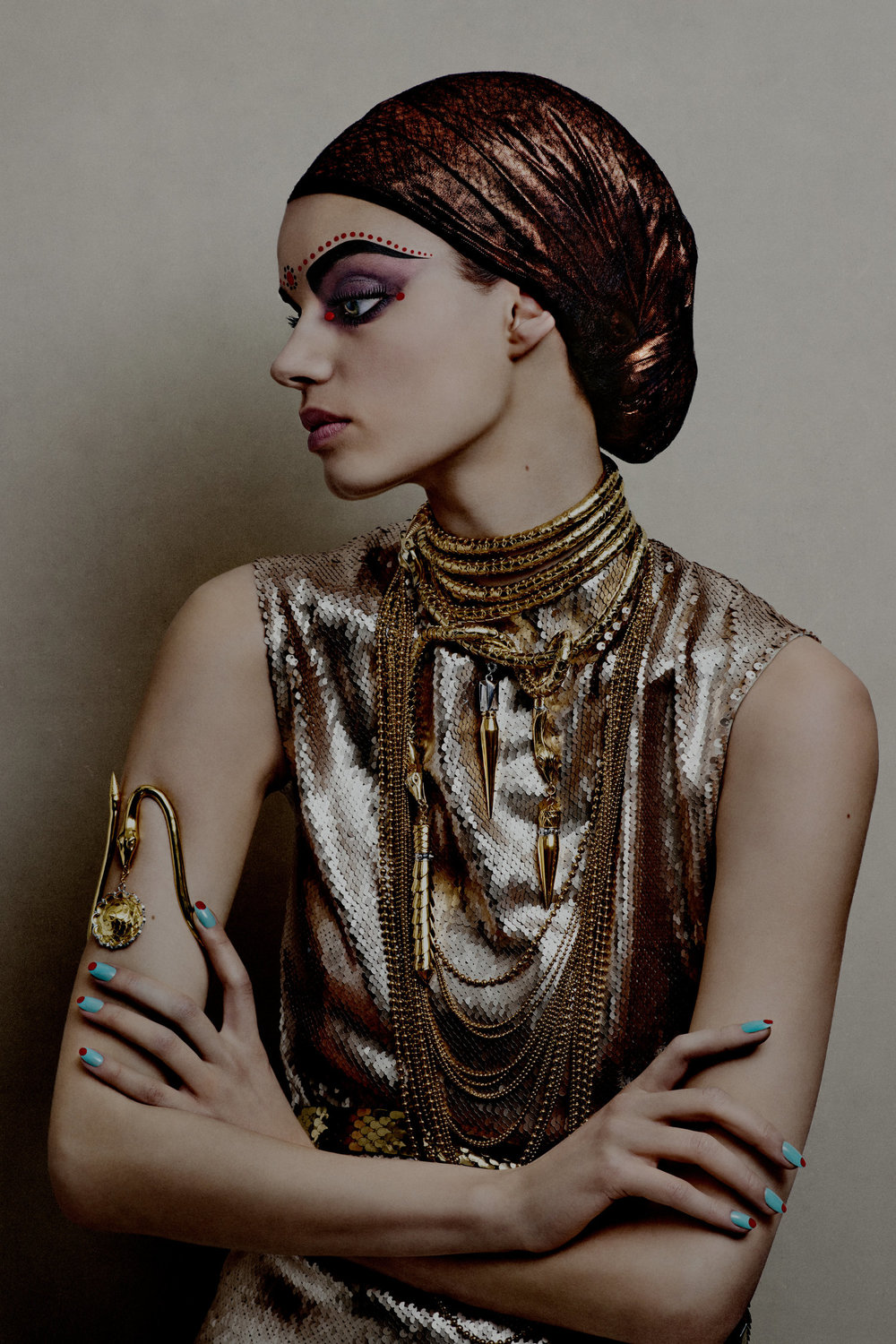 Christian Louboutin Les Yeux Noirs collection eye looks (5)