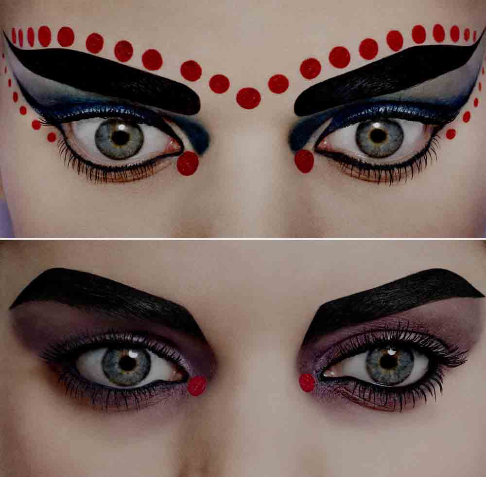 Christian Louboutin Les Yeux Noirs collection eye looks (6)