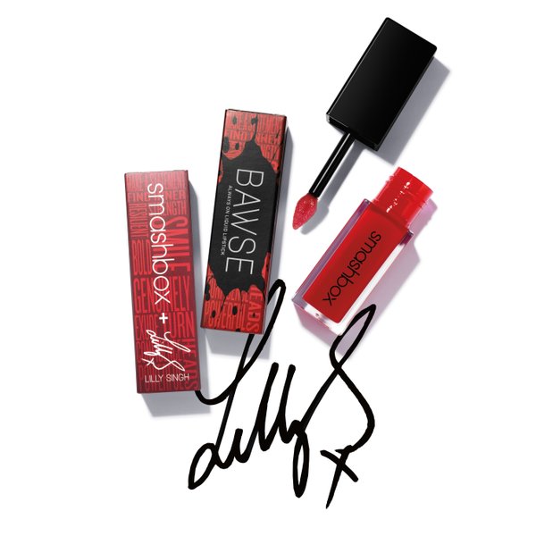 Smashbox Bwase by Lilly Singh lipstick