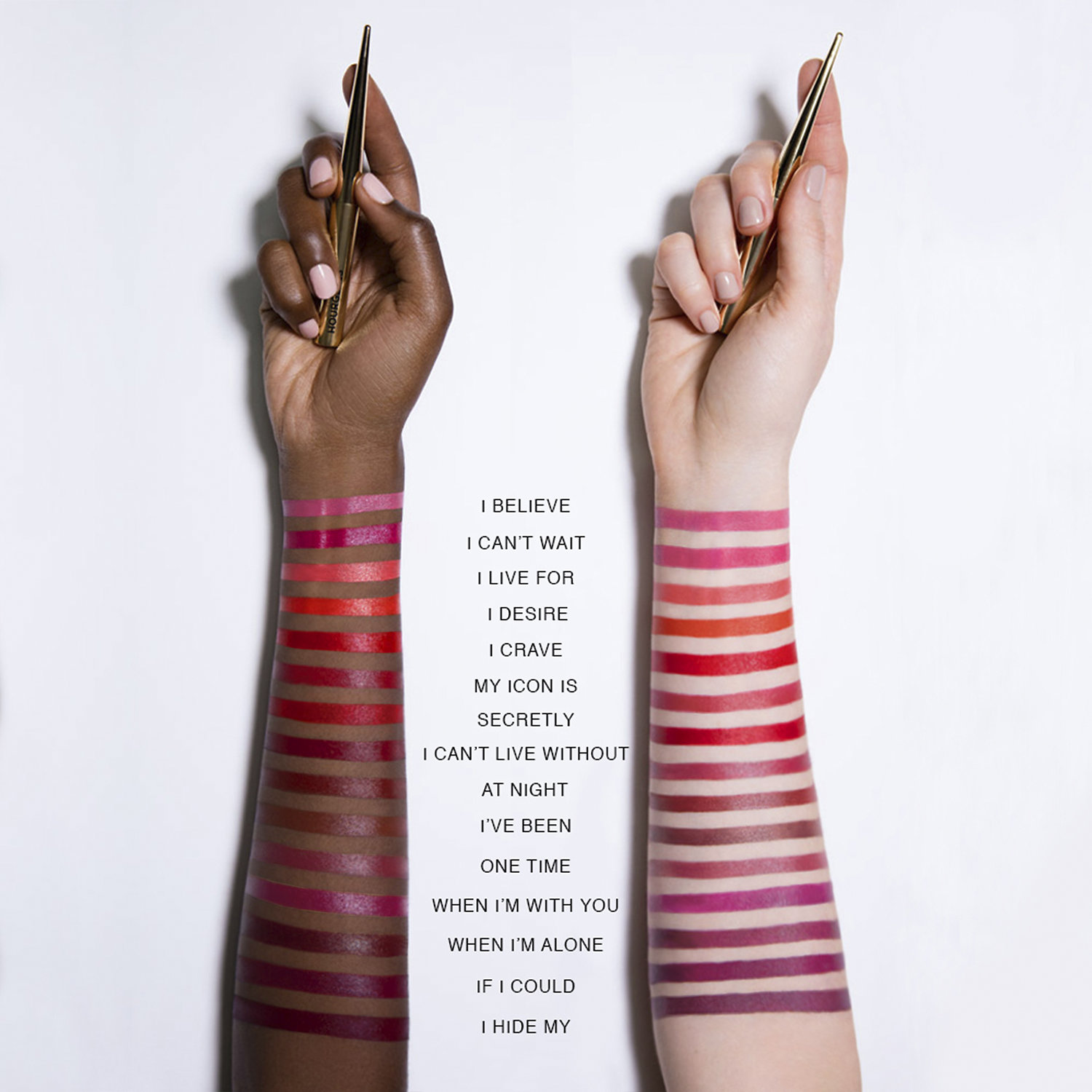Confession Ultra Slim High Intensity Refillable Lipstick swatches (2)