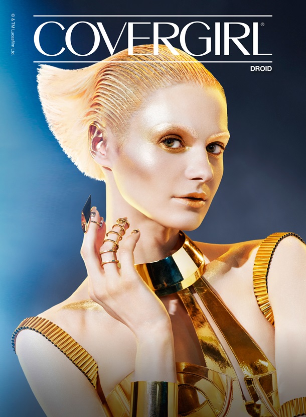 Covergirl Star Wars Droid Makeup Look