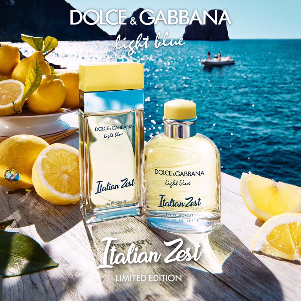 Dolce Gabbana Italian Zest fragrances