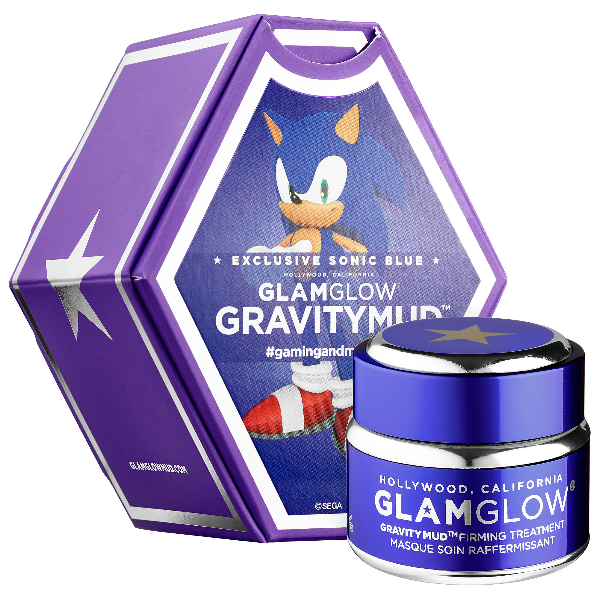 GlamGlow GravityMud Firming Treatment Sonic Blue