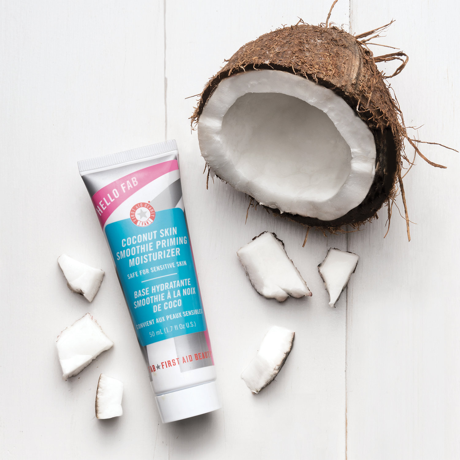 Hello FAB Coconut Skin Smoothie Priming Moisturizer