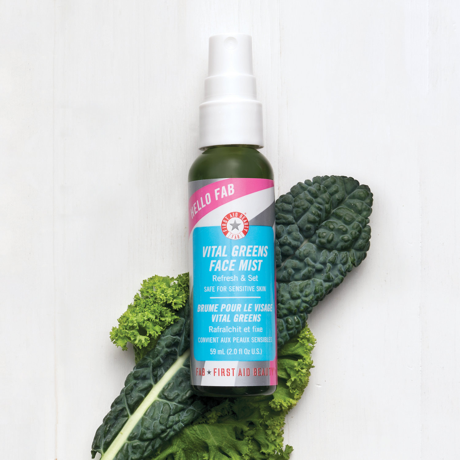Hello FAB Vital Greens Face Mist