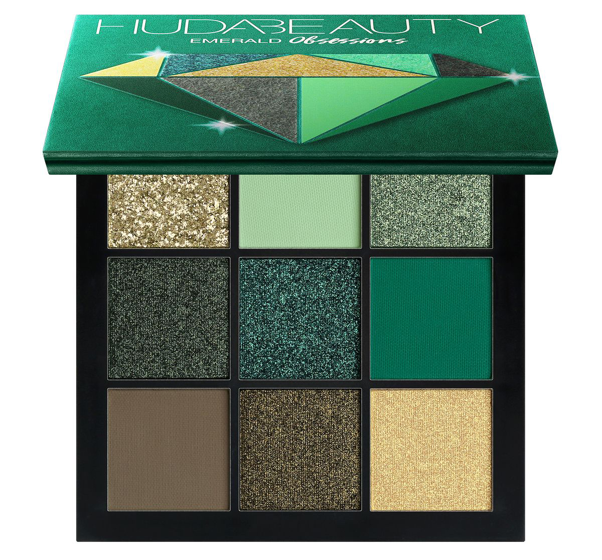 Huda Beauty Emerald Obsessions Palette