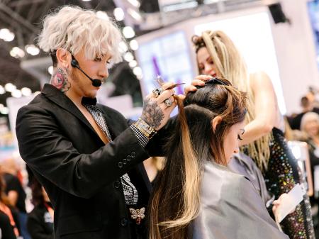 IBSNY22 Cutting Hair