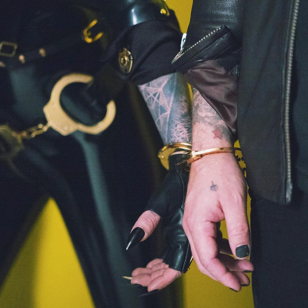 Kat Von D  collaborates with Billie Joe Armstrong of Green Day (2)