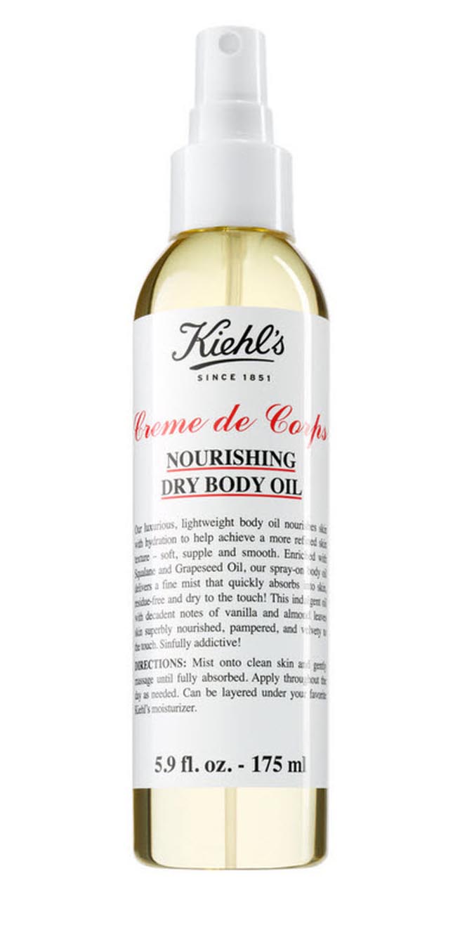 Kiehls Creme de Corps Nourishing Dry Body Oil