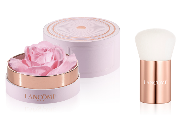 Lancome La Rose &agrave; Poudrer Parisian Kabuki