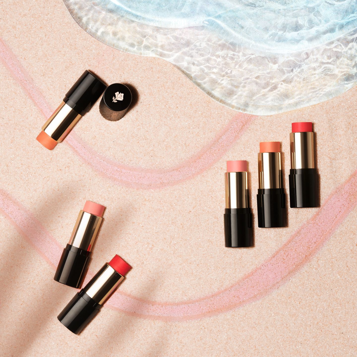 Lancome’s Teint Idole Ultra Wear stick blushes visual 2