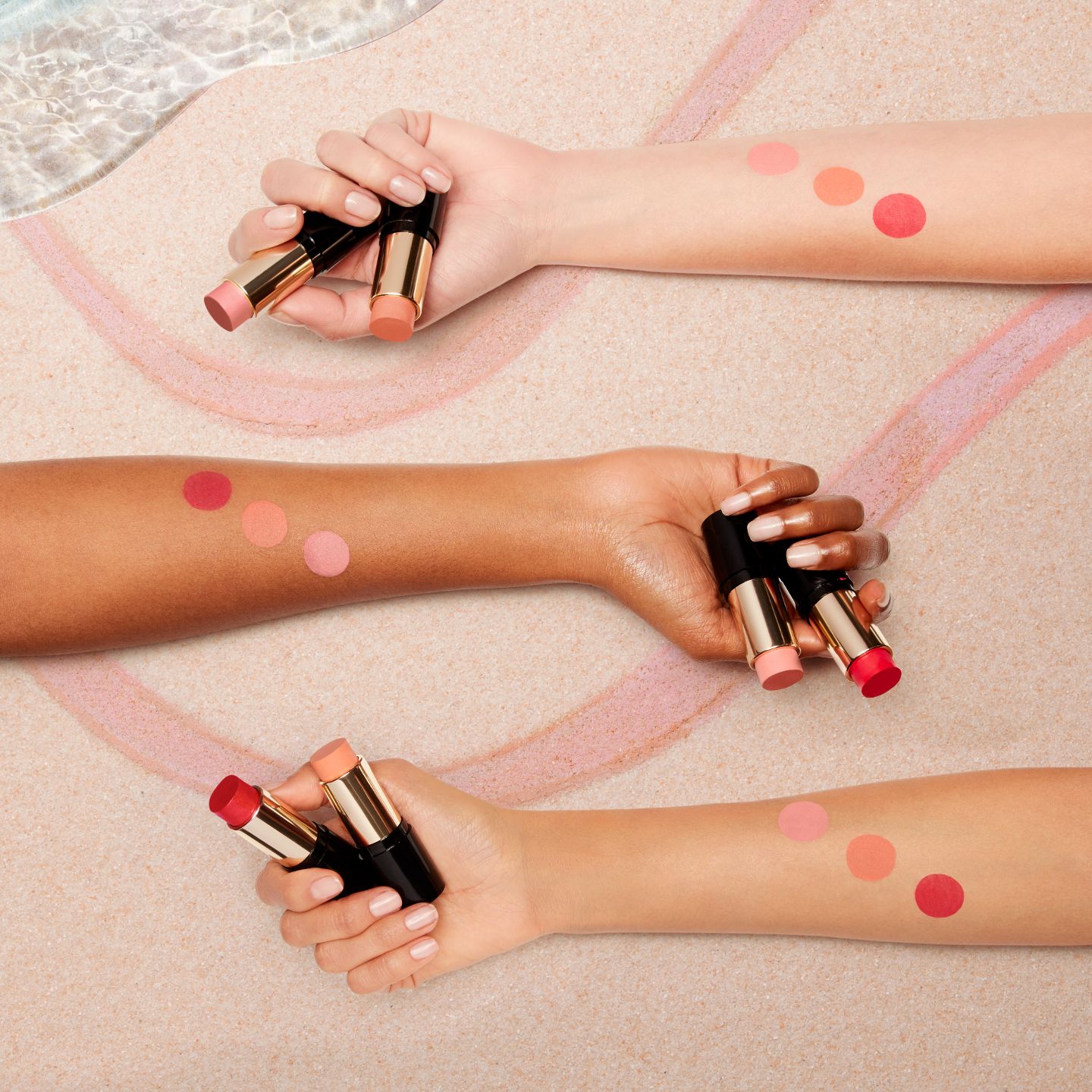 Lancome’s Teint Idole Ultra Wear stick blushes visual