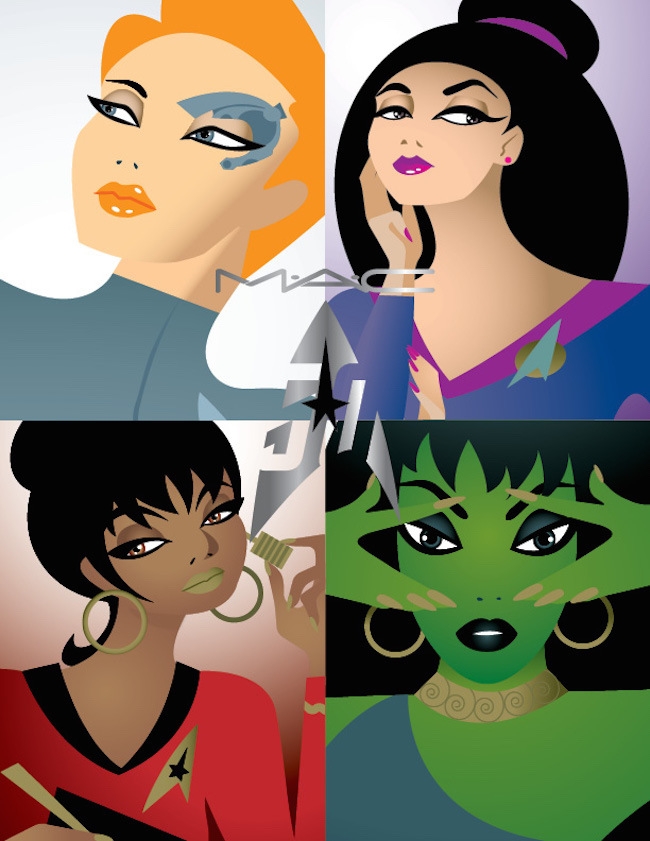 MAC Star Trek visual