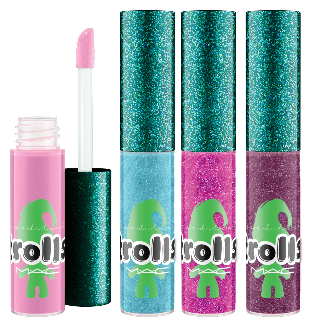 MAC Good Luck Trolls Lipglass
