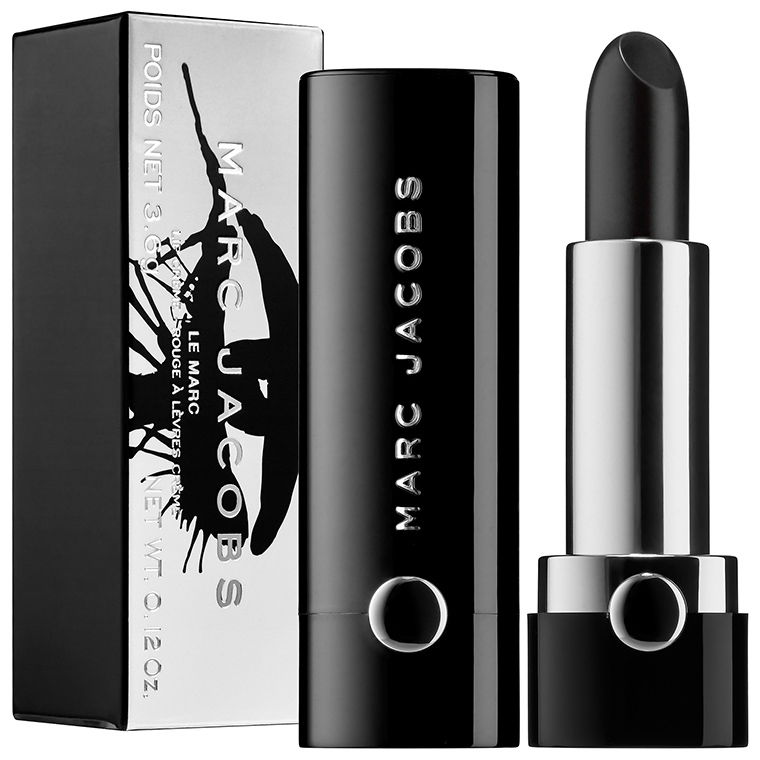 Marc Jacobs Le Marc Lip Cr&egrave;me Lipstick in Blacquer