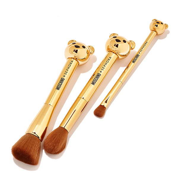 Moschino + Sephora Collection Bear Brush Set