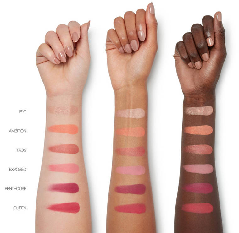 NARS NARSissist Wanted Cheek Palette Vol II swatches