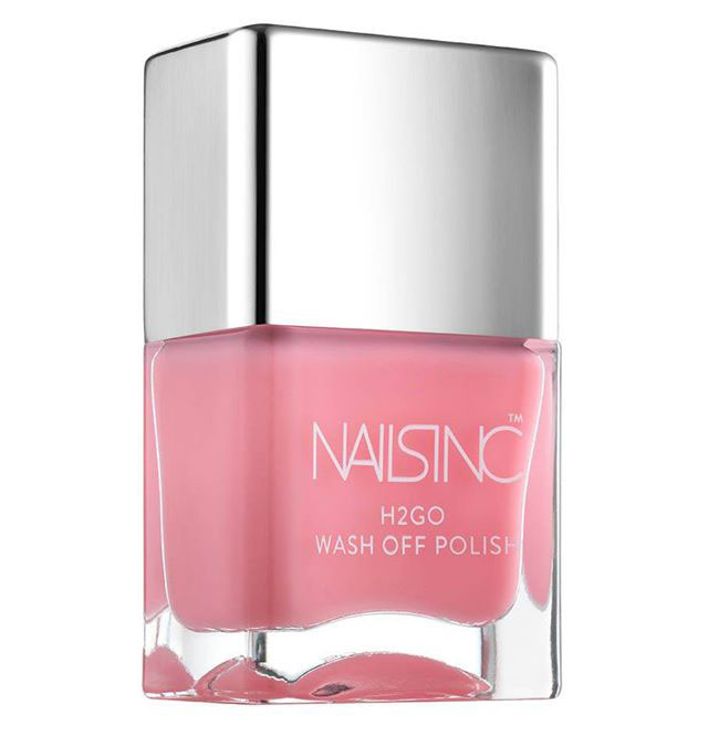 Nails Inc. H2GO wash off nail polish - Belgravia Lane – pink nude
