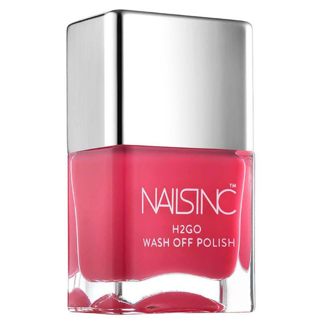 Nails Inc. H2GO wash off nail polish - Brook Street – classic pink coral