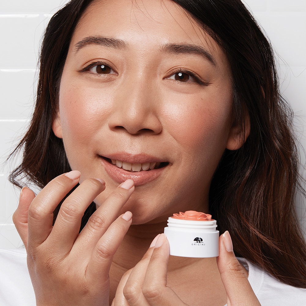 Origins Blooming Petal tint beauty shot