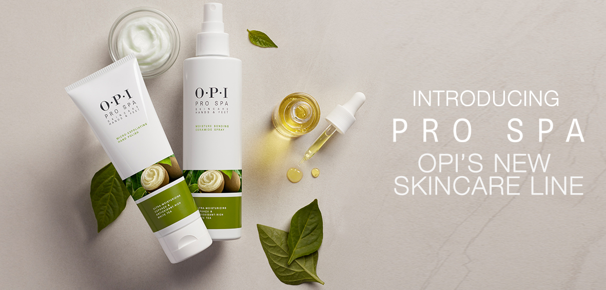 OPI Pro Spa Skincare collection News BeautyAlmanac