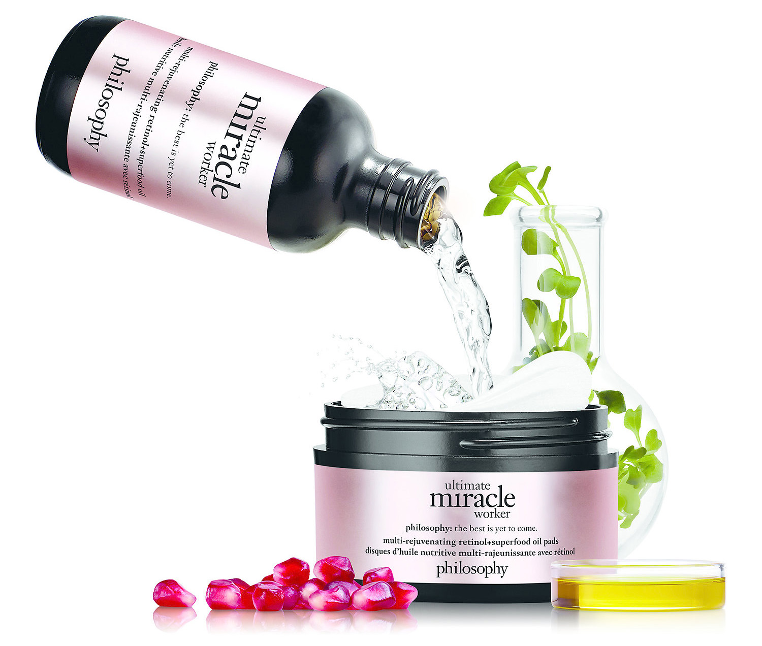 Philosophy Ultimate Miracle Worker Multi-Rejuvenating Retinol+Superfood Oil and Pads visual