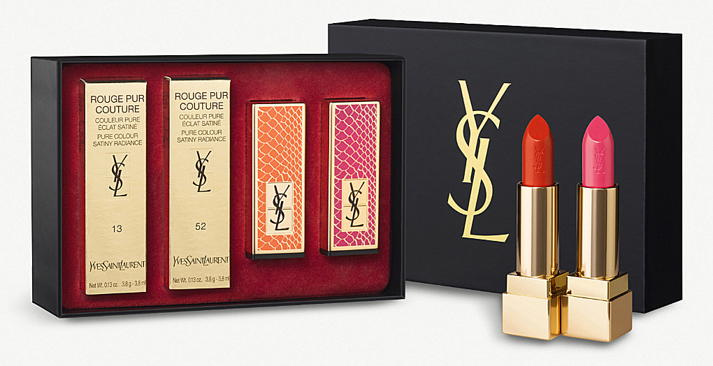 Rouge Pur Couture lipsticks Reptile Collection in shades 52 and 13