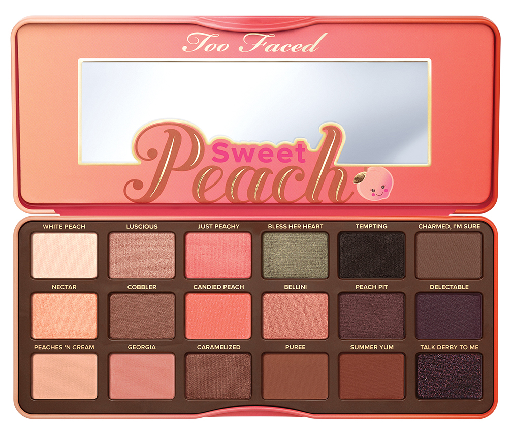 Too Faced Sweet Peach Eye Shadow Collection_open