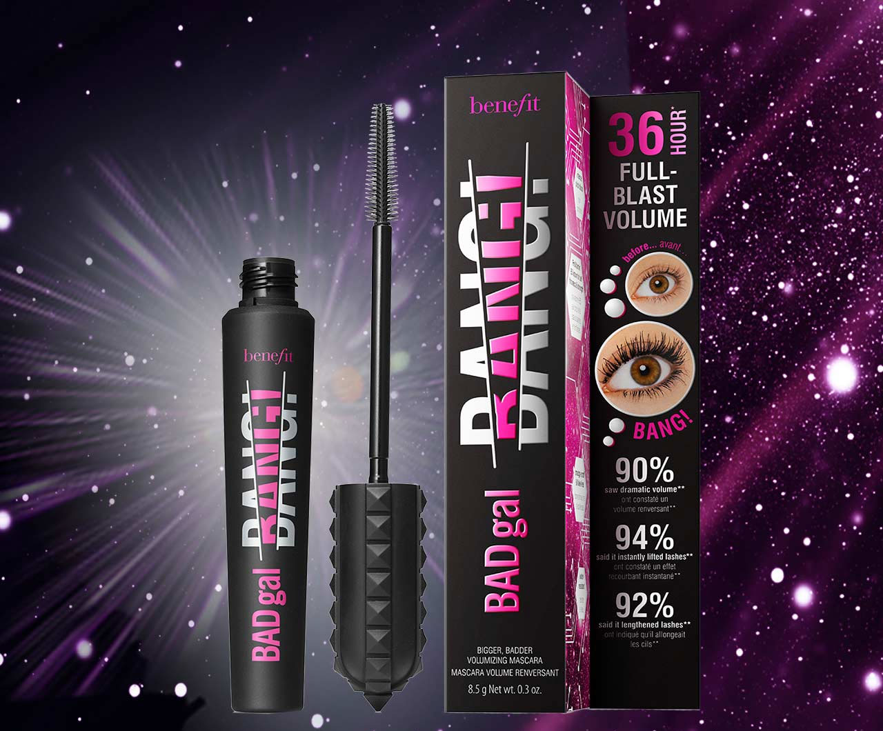 benefit BADgal BANG! Volumizing Mascara for Bigger, Badder Lashes News BeautyAlmanac