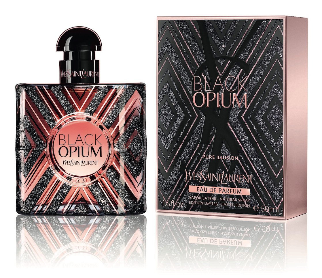 black opium pure illusion fragrance with box
