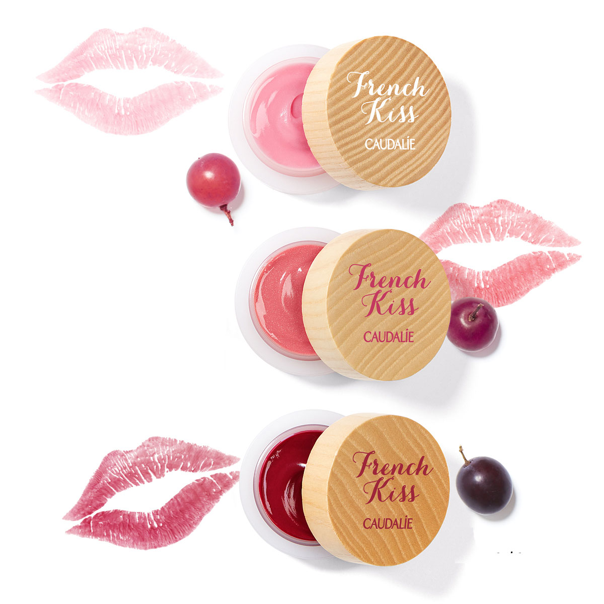 Caudalie French Kiss Lip Balms News BeautyAlmanac