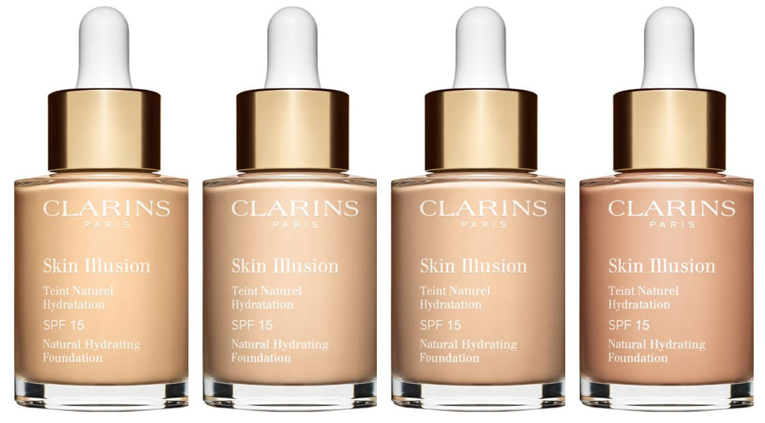 Clarins Skin Illusion Natural Radiance Foundation www.beautyalmanac.com
