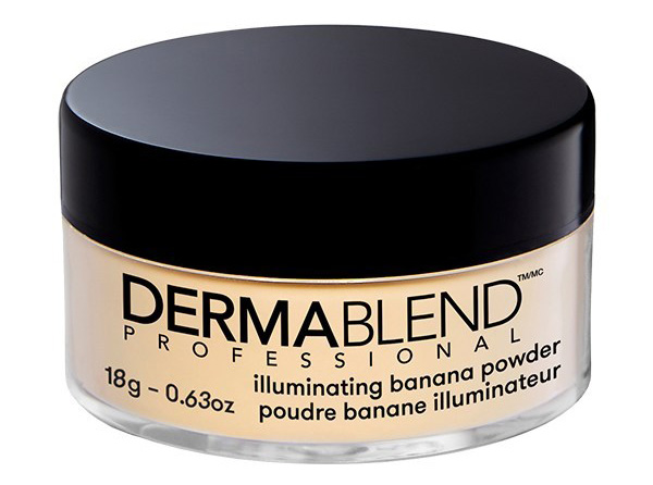 dermablend illuminating banana powder