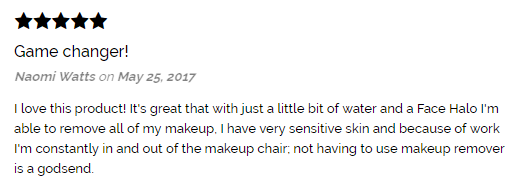 face halo naomi watts review