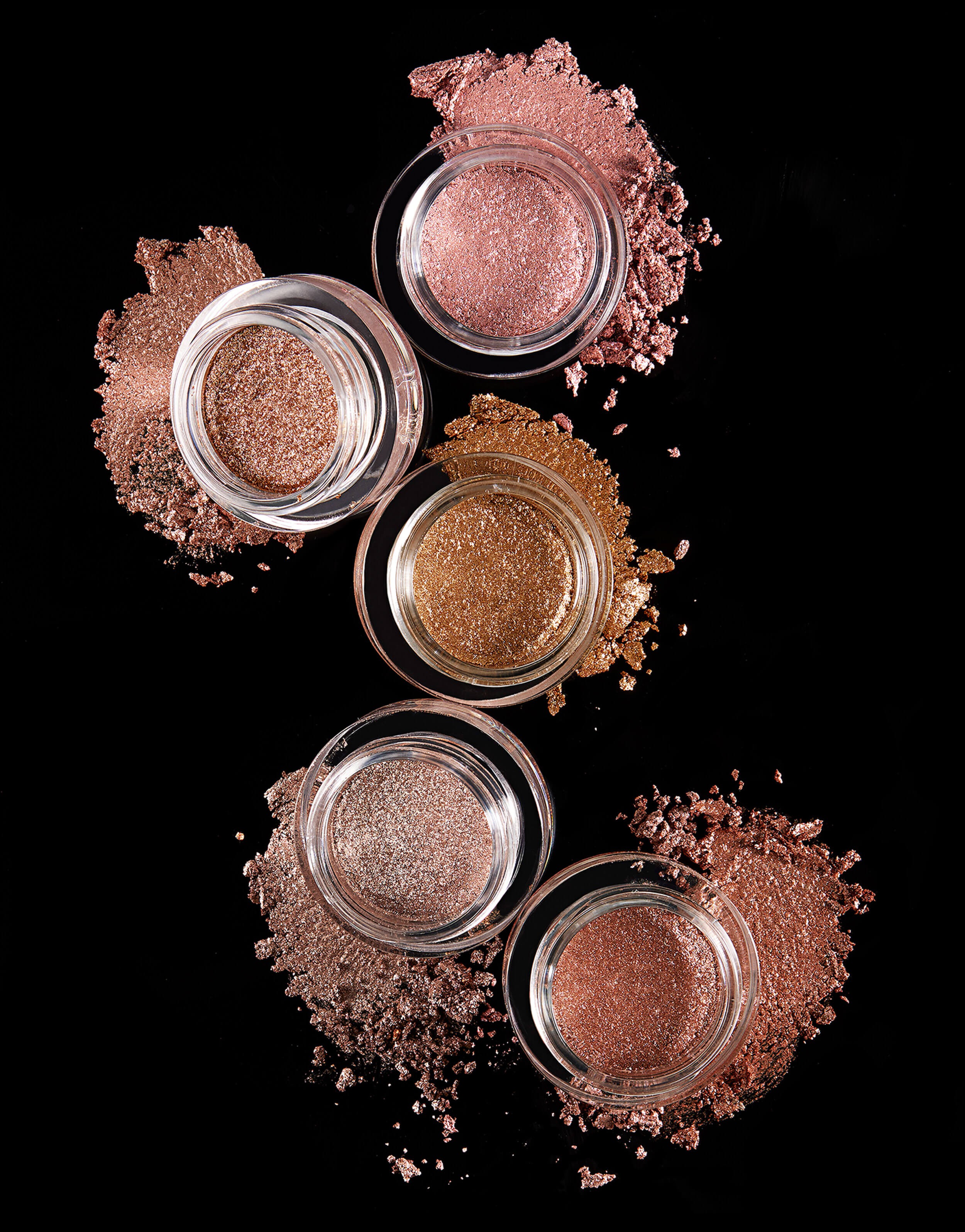 hourglass scattered light eyeshadow visual