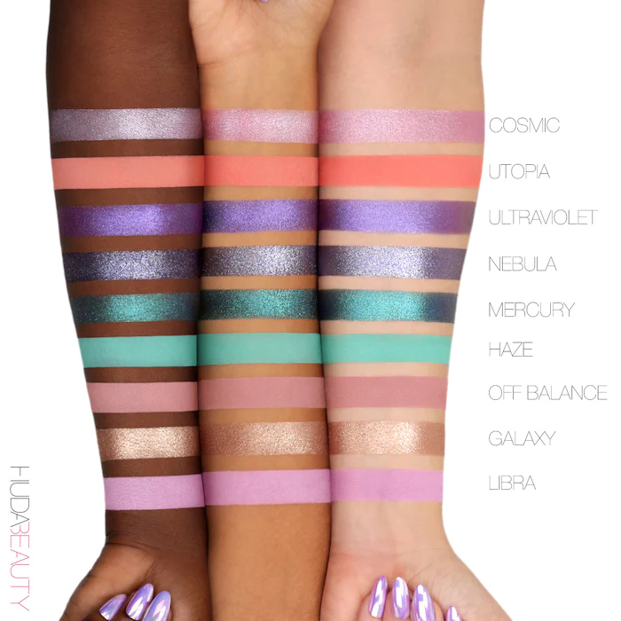HUDA BEAUTY MERCURY RETROGRADE EYESHADOW PALETTE