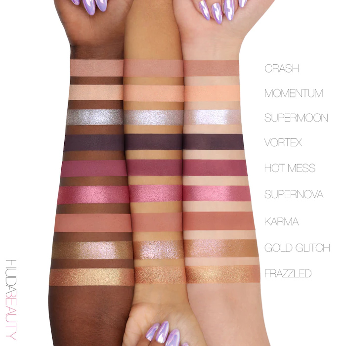 HUDA BEAUTY MERCURY RETROGRADE EYESHADOW PALETTE