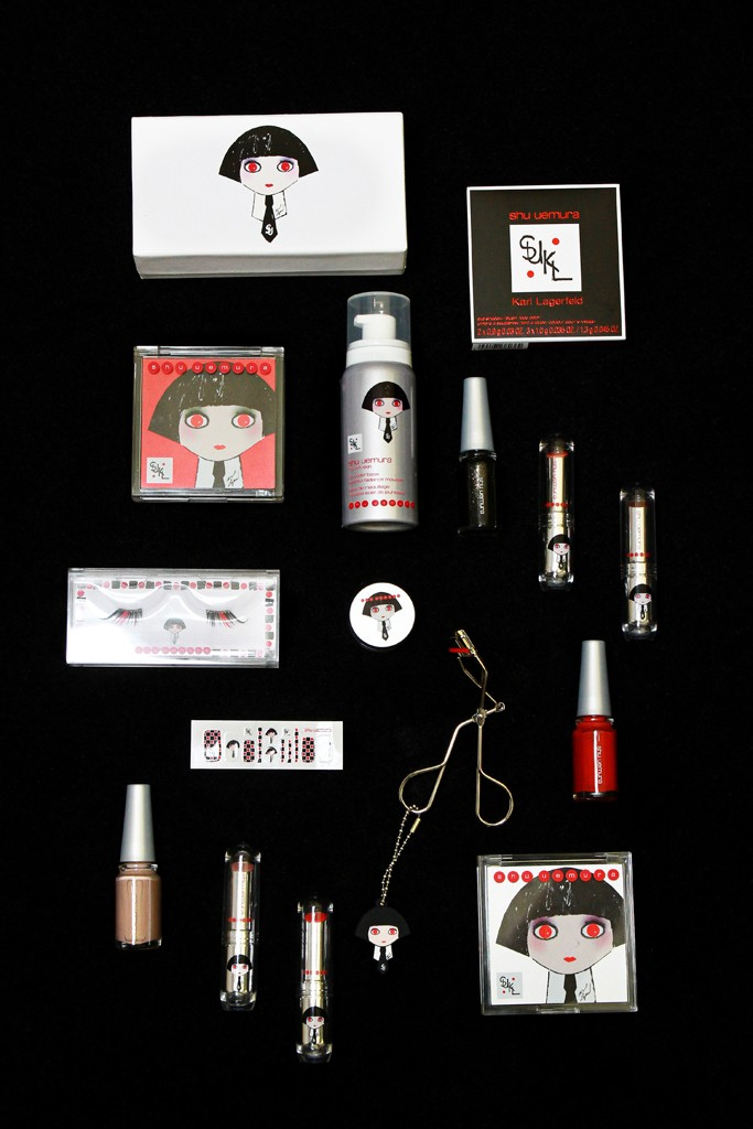 karl lagerfeld for shu uemura