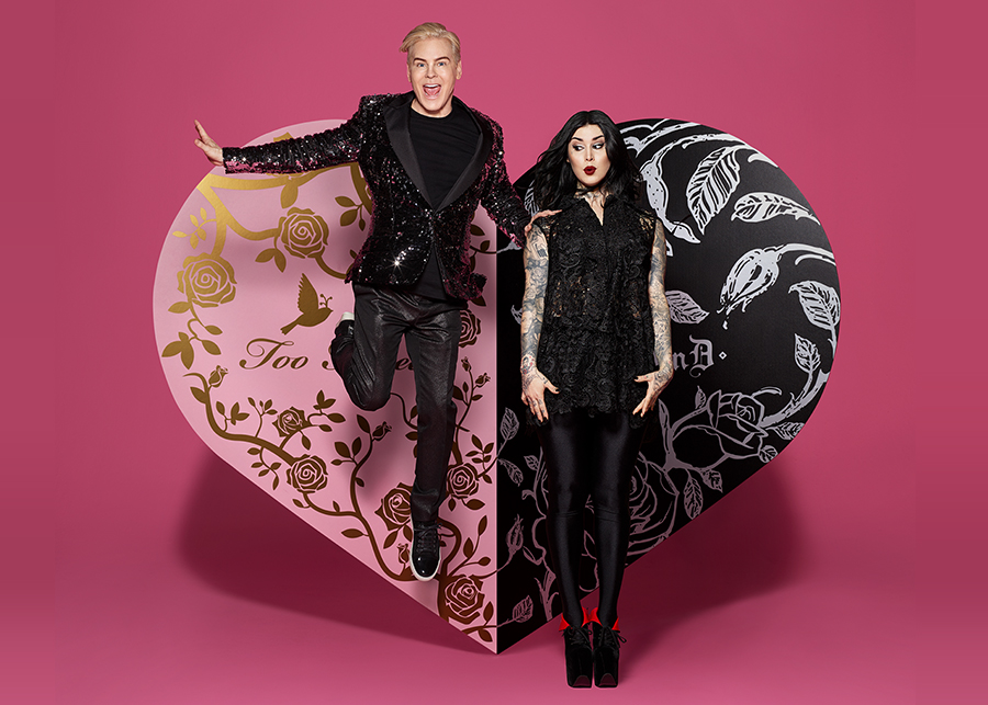 Jerrod Blandino and Kat Von D