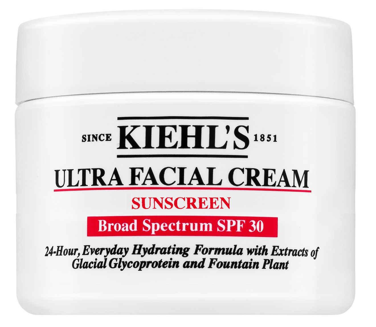Kiehl's Since 1851 Ultra Facial Cream now with SPF 30 News BeautyAlmanac