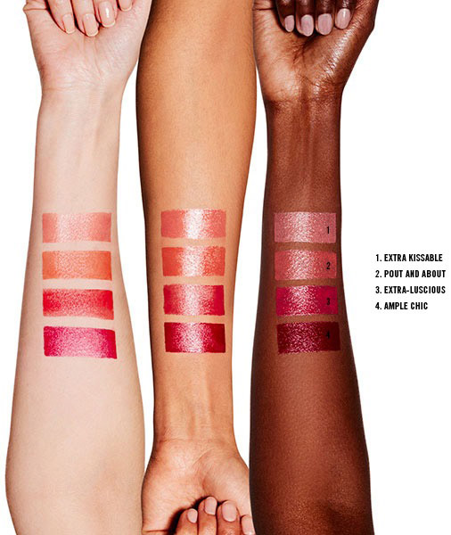 mac plenty of pout swatches 2